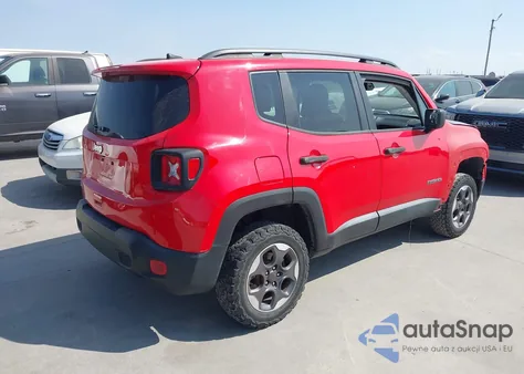 2018 Jeep Renegade Sport 4X4 z USA, uszkodzony, nr VIN ZACCJBAB3JPH17526